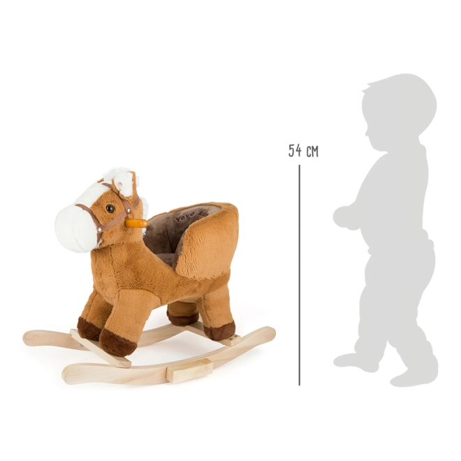 Ergonomisk sæde med plyspoliturgi