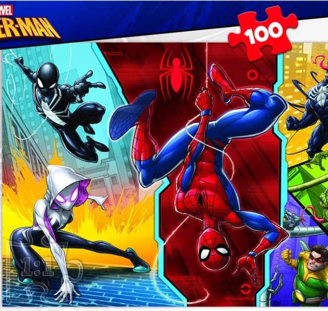 Puzzle Trefl Marvel Spider-Man 100 brikker