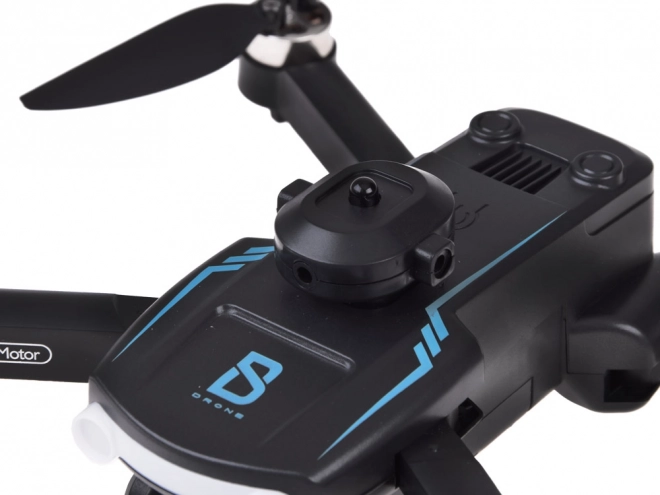 Sammenfoldelig drone med kamera og fjernbetjening