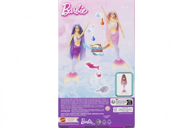 Barbie Malibu havfrue, der skifter farve