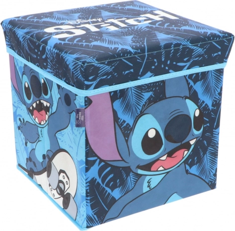 Cozy Noxxiez Stitch opbevaringsboks og skammel