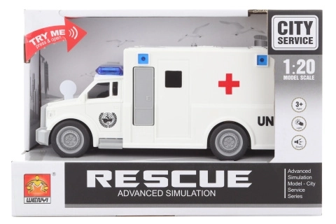 Ambulance med batterier