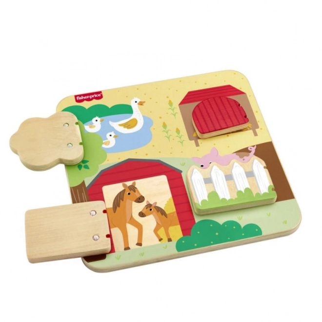 Fisher-Price Træleg gemmeleg med dyr