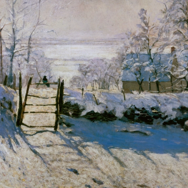Notater kalender Claude Monet 2026, 30 x 30 cm