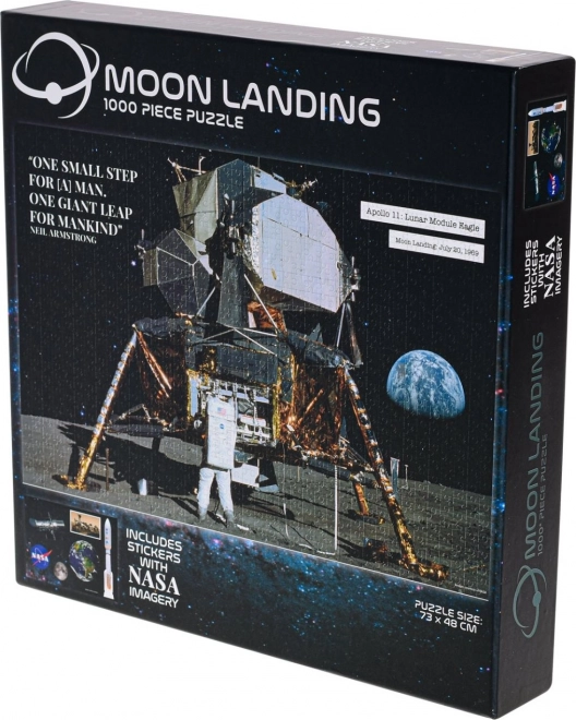 Puslespil NASA: månelanding – 1000 brikker