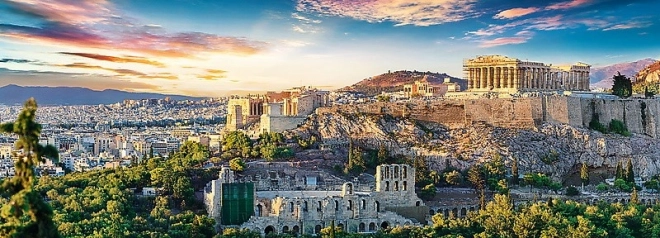 Panoramapuslespil 500 brikker – Akropolis, Athen