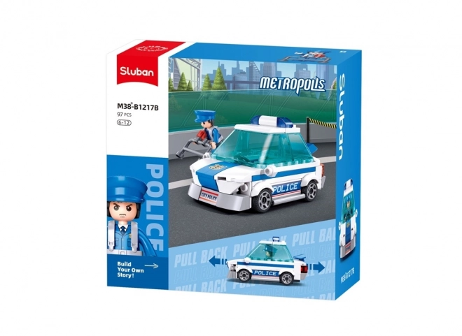 Sluban Metropolis M38-B1217B Byens politipatrulje