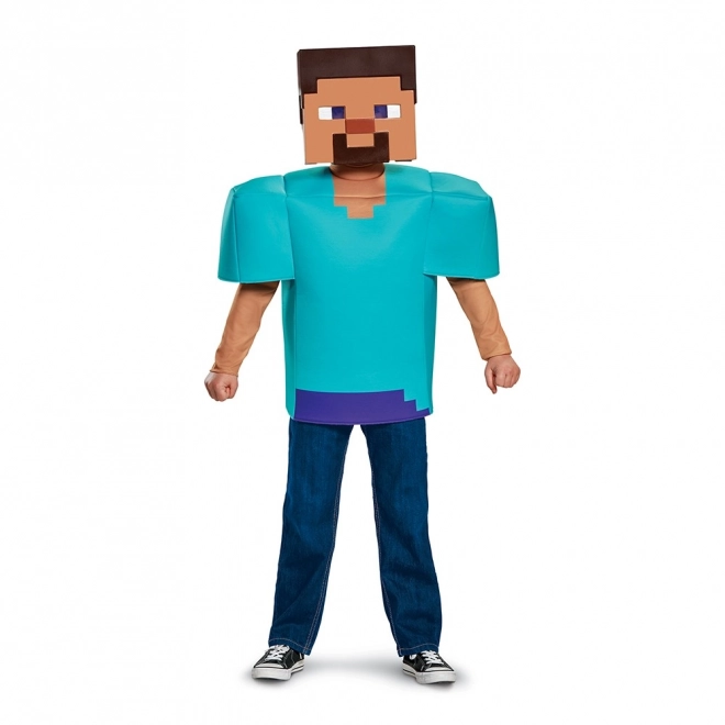 Minecraft - Steve kostume, 10-12 år