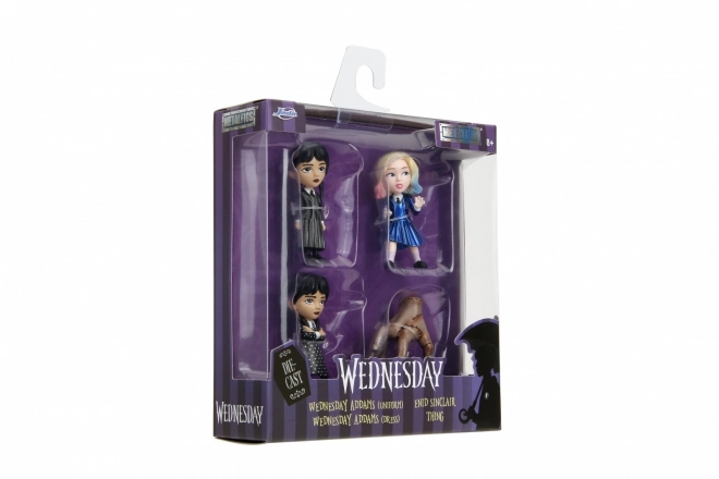 JADA metal figurer Wednesday 4 stk 6,5 cm
