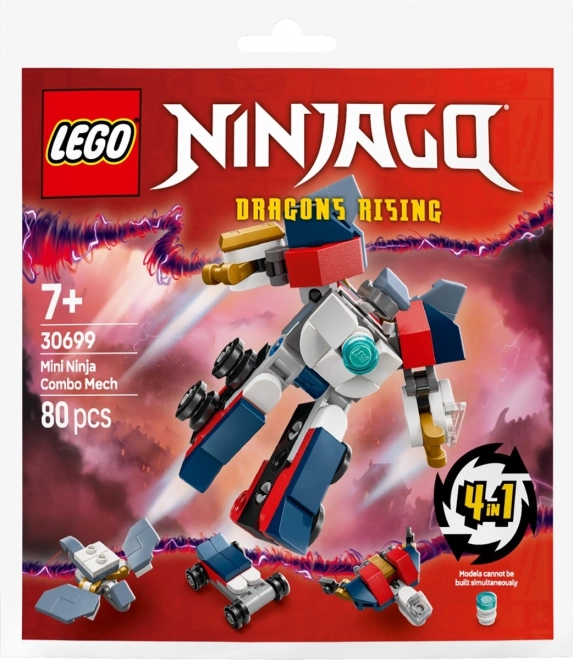 Multifunktionel mini mech ninja