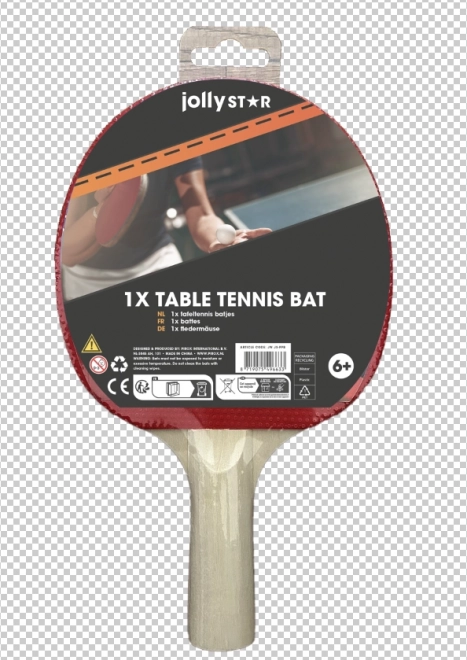 Bordtennisbat JollyStar til børn og fritidsspillere