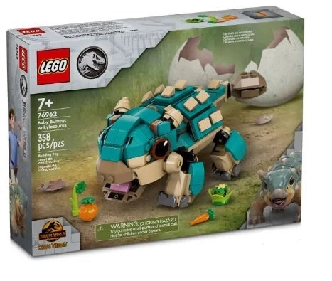 LEGO Jurassic World 76962 Lille Ankylosaurus Bumpy