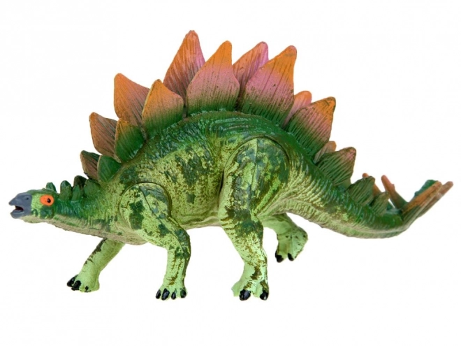 Dinosaursæt af legetøj