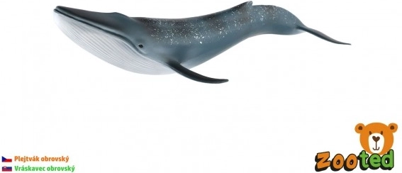 Model af blåhval 27 cm