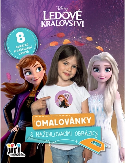 Malebog med strygebilleder FROZEN – Frost