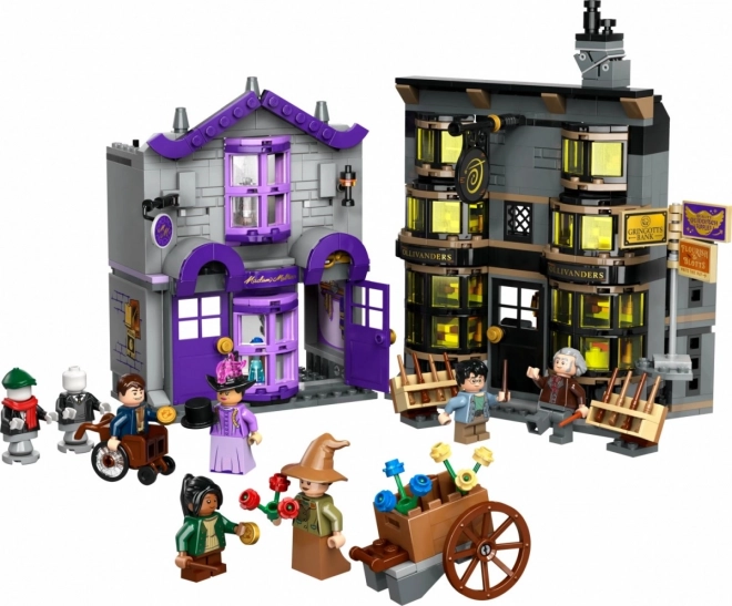 Kollektion af seks minifigurer