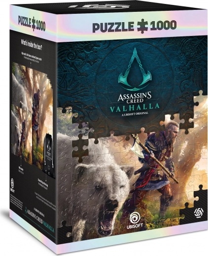 Puslespil Assassin's Creed Valhalla – Eivor og isbjørn 1000 brikker