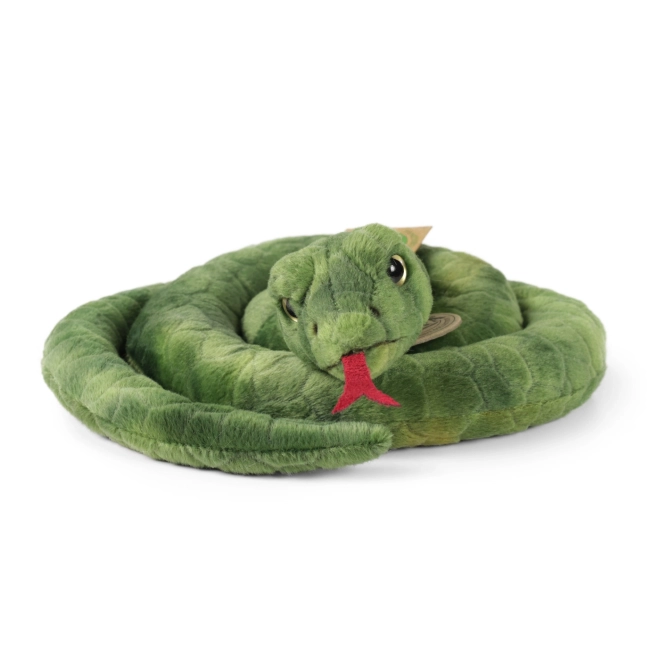 Plys slange grøn 90 cm ECO-FRIENDLY