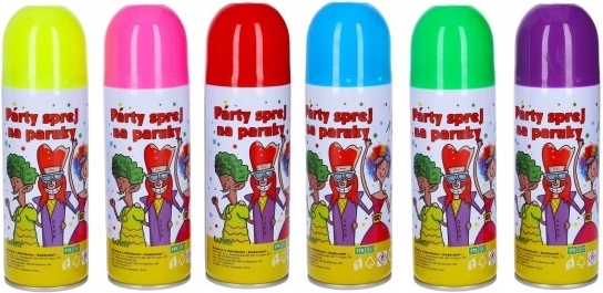 Farvespray til parykker