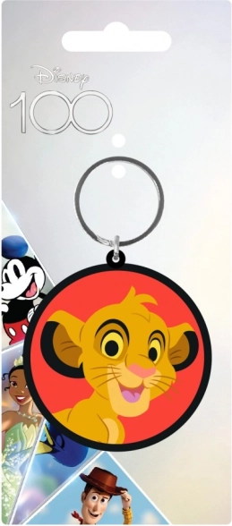 Gummi-nøglering LØVERNES KONGE Simba