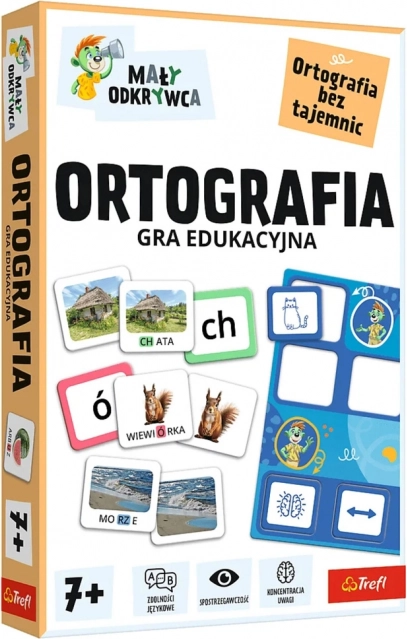 Spil Ortografia Mały Odkrywca Trefl