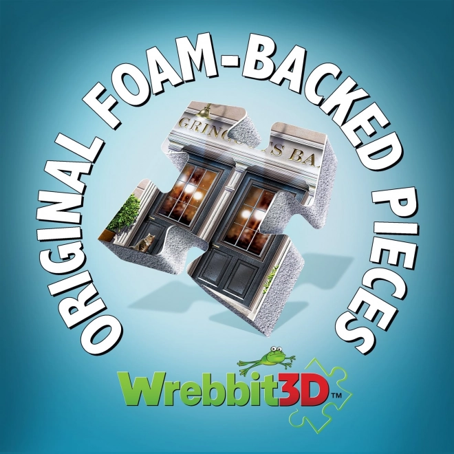 3D puslespil WREBBIT Harry Potter: Gringotts Bank 300 brikker