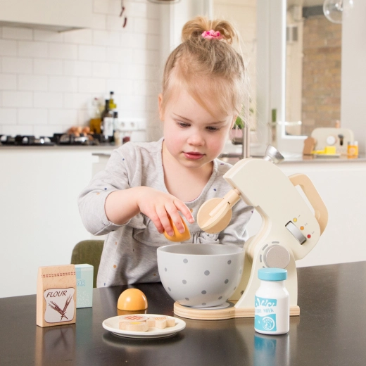 træ køkkenmixer til børn