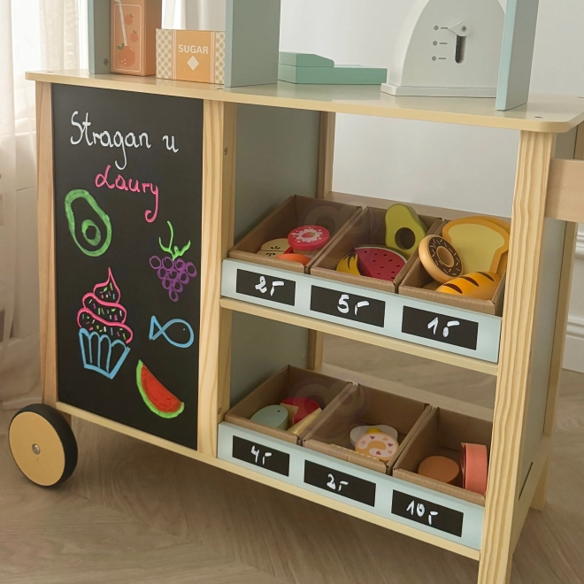 Træbutik til børn fra WOOPIE GREEN