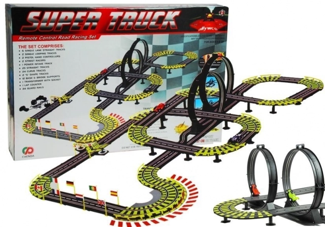 Racerbane 11 meter + 2 biler Power Pack