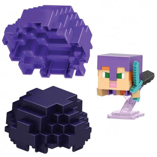 Minecraft mini figur i et æg