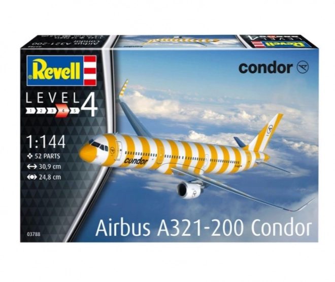 Model af fly Airbus A321-200 Condor 1:144