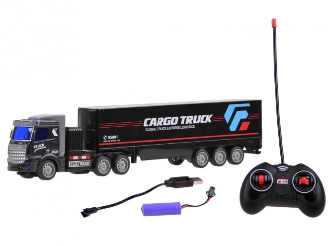 Fjernstyret lastbil med trailer RC