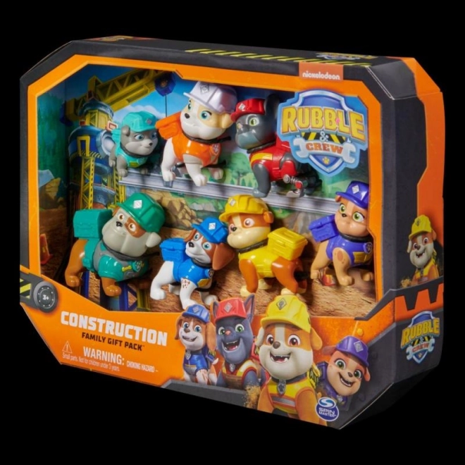 Figurer Paw Patrol Rubble og hans hold 7-dels sæt