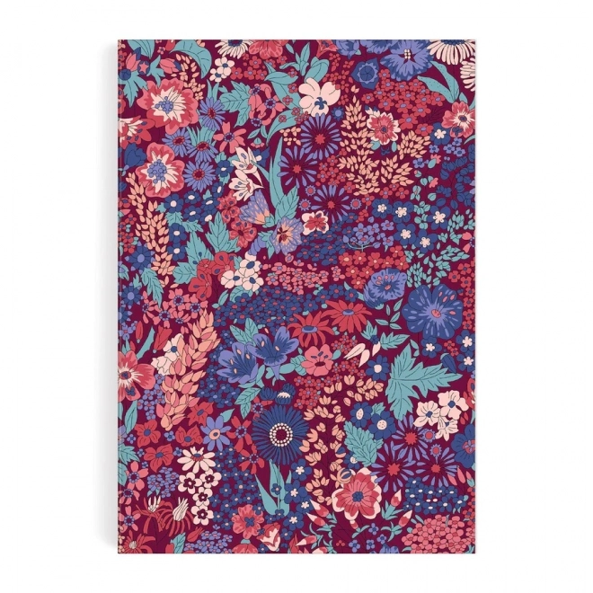 Dagbog A5 med blomstermønster Margaret Annie fra Liberty