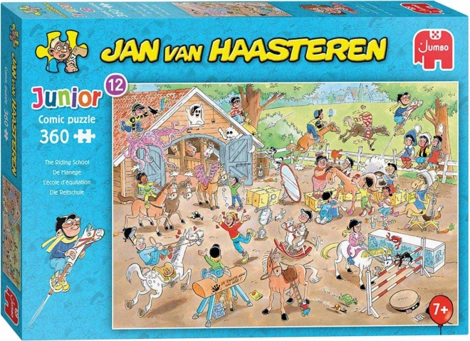 JUMBO Puslespil JvH Junior 12: Ride skole 360 brikker