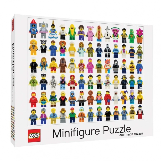 CHRONICLE BOOKS Puzzle LEGO® Minifigurer 1000 brikker