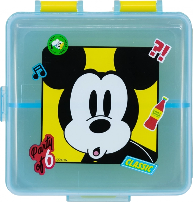 STOR Firkanter Multi Box til frokost Mickey Mouse