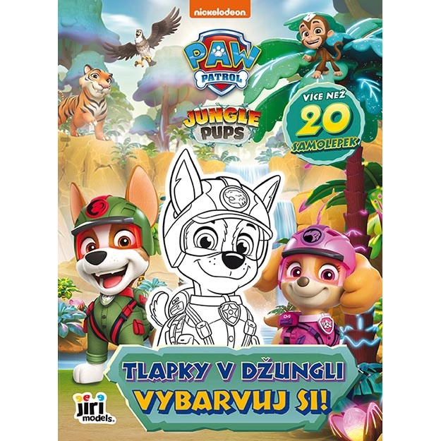 Malebøger Paw Patrol: Poter i junglen