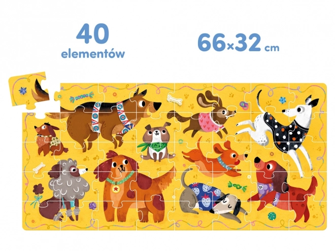 CzuCzu Puzzle Hau Piesci, 40 stk