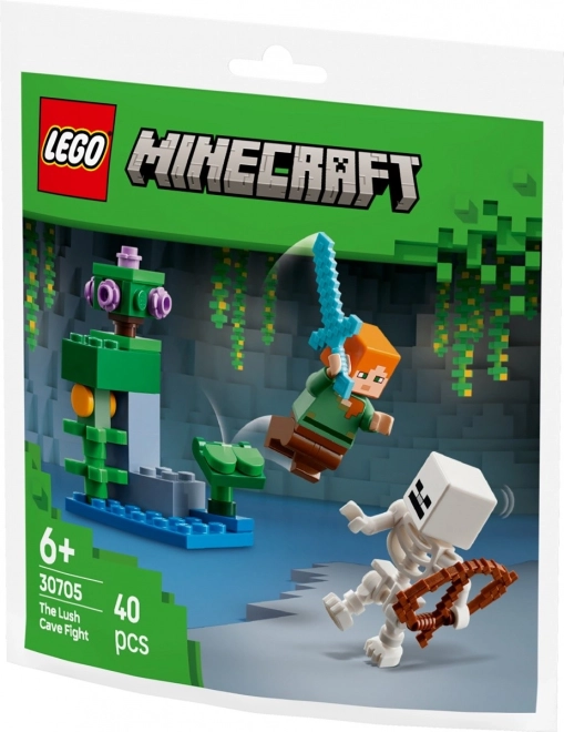 Minecraft Klodser Kamp i frodig hule
