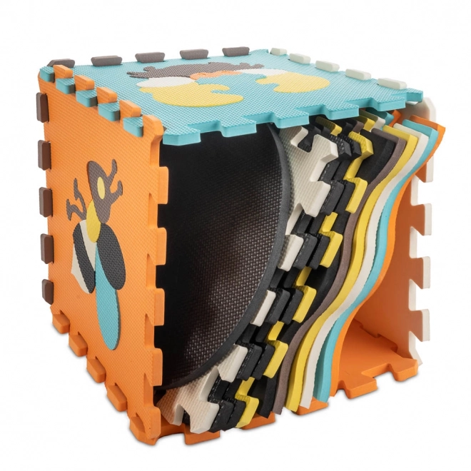 Uddannelsesmæssig skumpuslespil dyr 114 x 114 cm 25 stykker