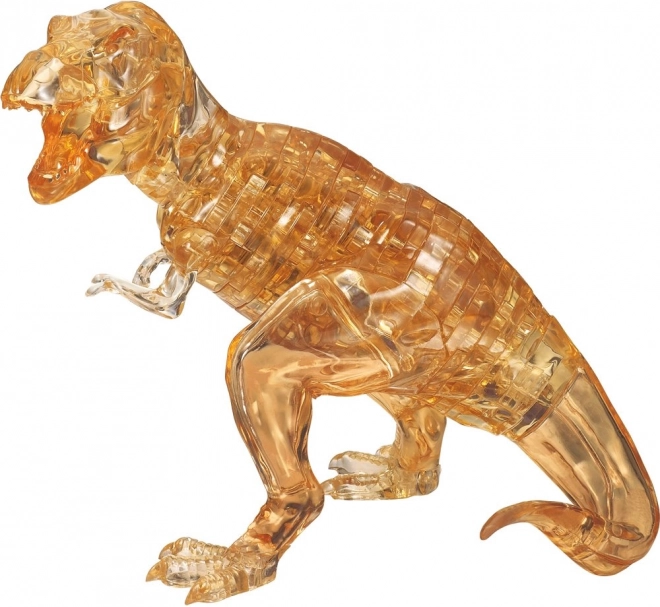 HCM KINZEL 3D krystalpuslespil tyrannosaurus, gul, 49 brikker