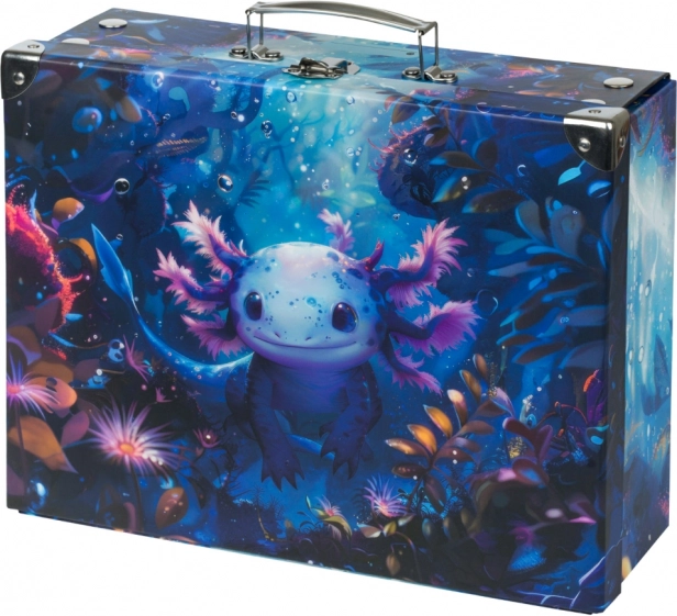 Sammenklappelig skolesæt Axolotl Baagl