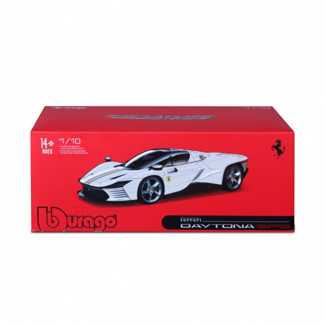 Bburago Ferrari Signature Series Daytona SP3 i skala 1:18 hvid