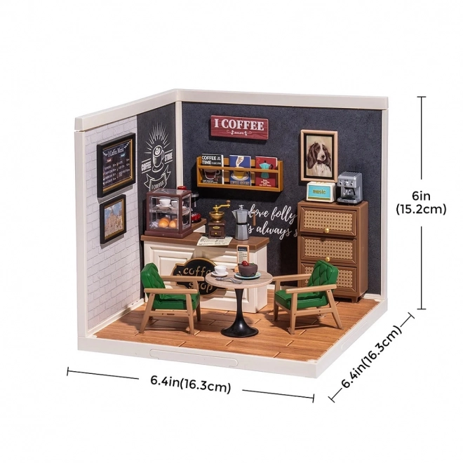 RoboTime miniature dukkehus Café inspirationer