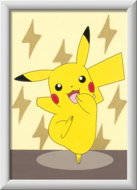CreArt maling efter tal – Pokémon Pikachu