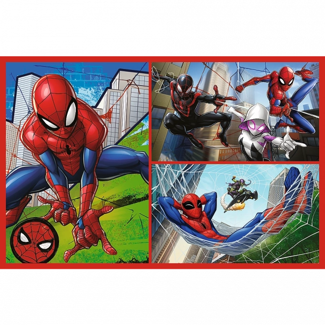 Puslespil 2x70 - Edderkoppehistorier Disney Marvel Spiderman