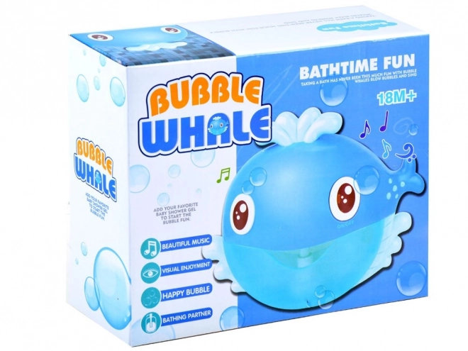 Badelegetøj Bubble Whale laver skum + melodier ZA3280