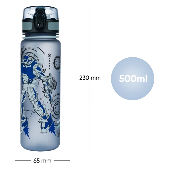 BAAGL Tritan drikkeflaske Roboter, 500 ml