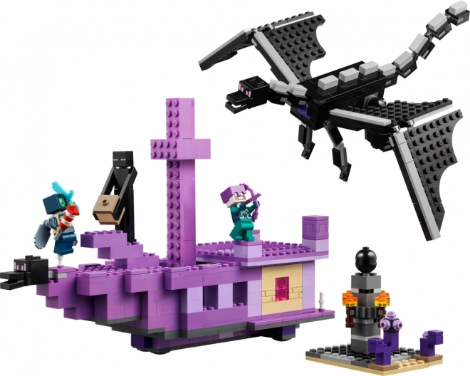 LEGO Minecraft 21264 Enderdrage og Endskib
